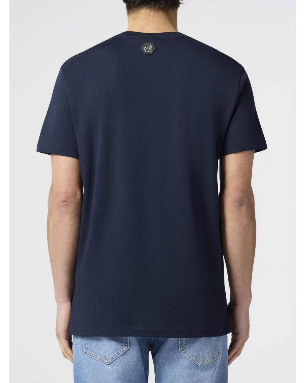 Philipp Plein Blue T-Shirt for men