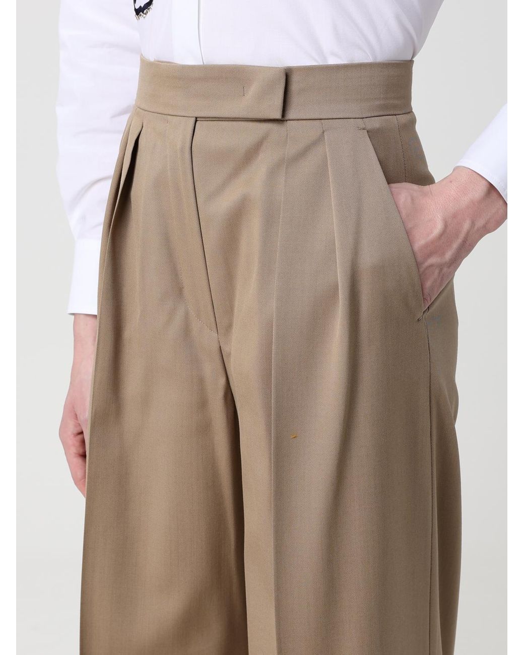 Max Mara Natural Pants