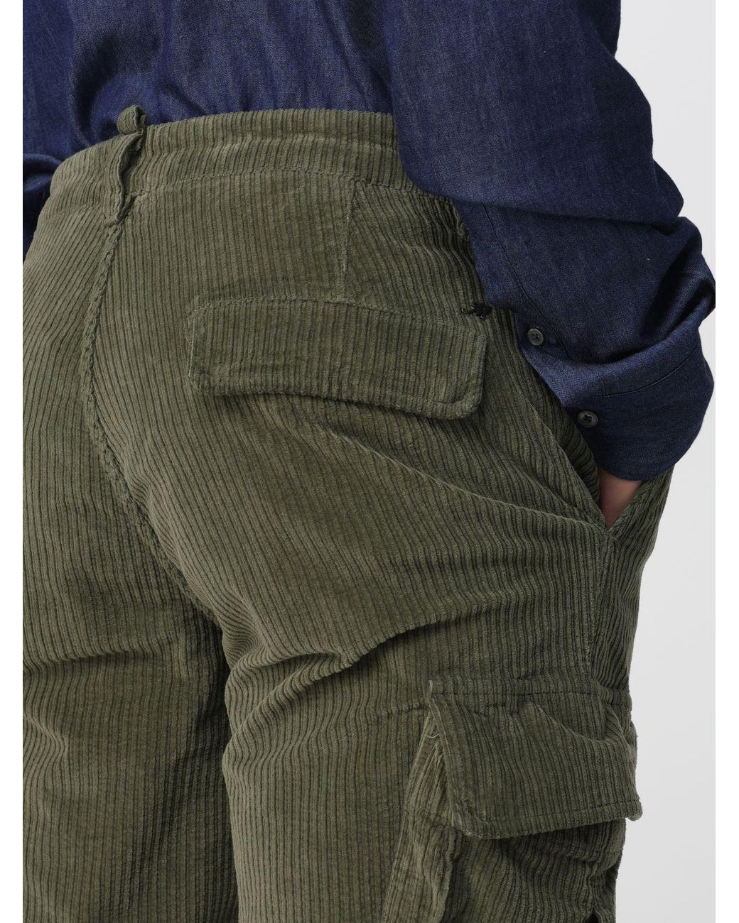 Mason's Green Trousers for men