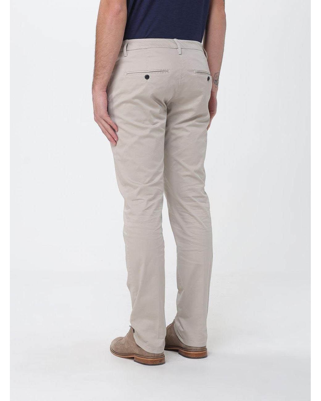 Dondup Gray Pants for men