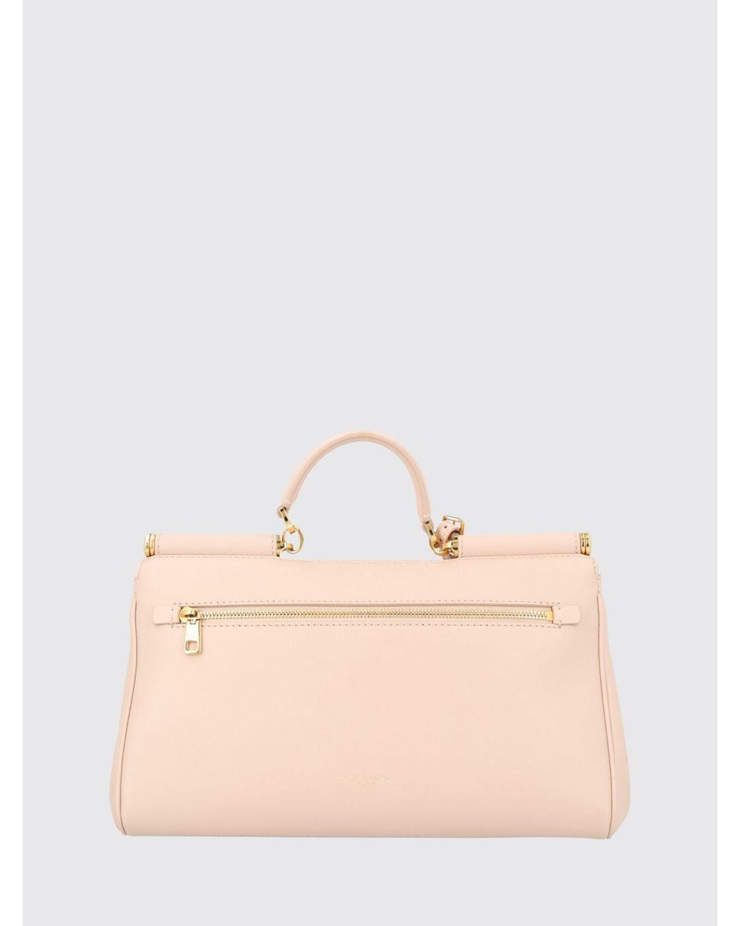 Dolce & Gabbana Natural Dolce &Amp Gabbana My Sicily Calf Leather Handbag