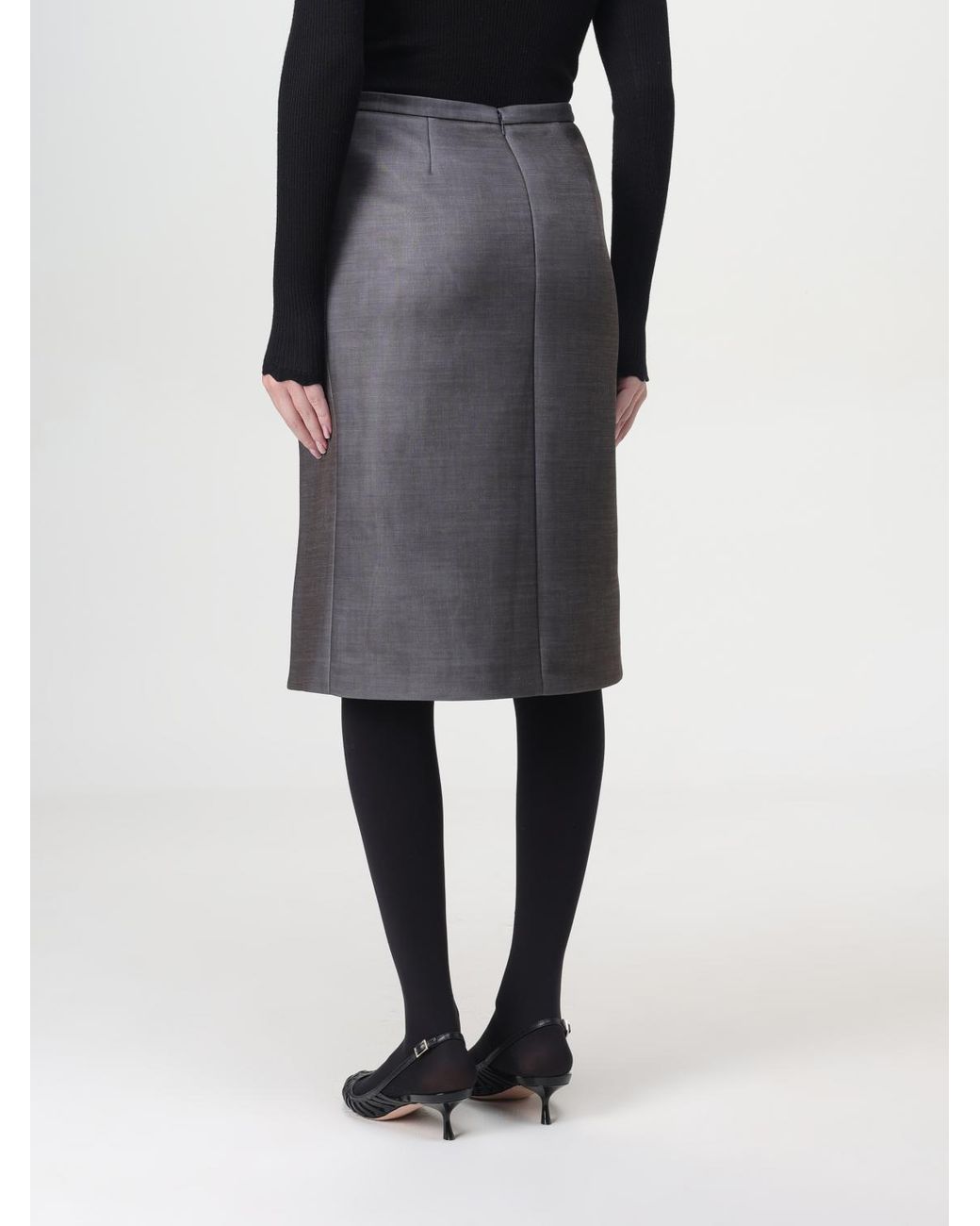 Philosophy Di Lorenzo Serafini Black Skirt