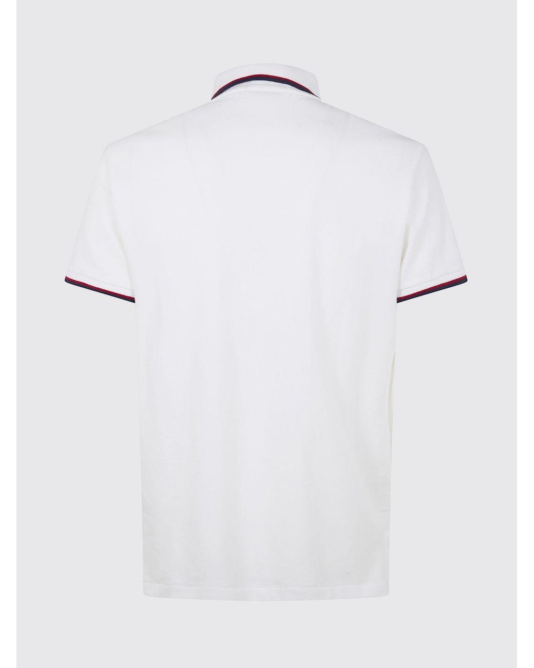 Polo Ralph Lauren Cotton Polo Shirt With Logo in White for Men | Lyst