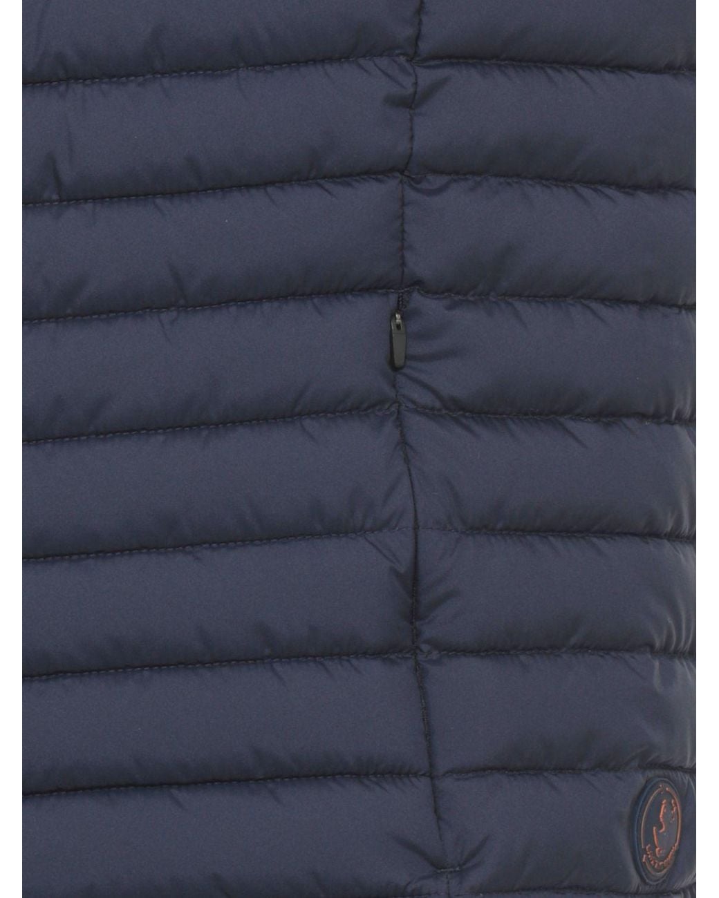 Save The Duck Padded Nylon Vest in Blue for Men | Lyst