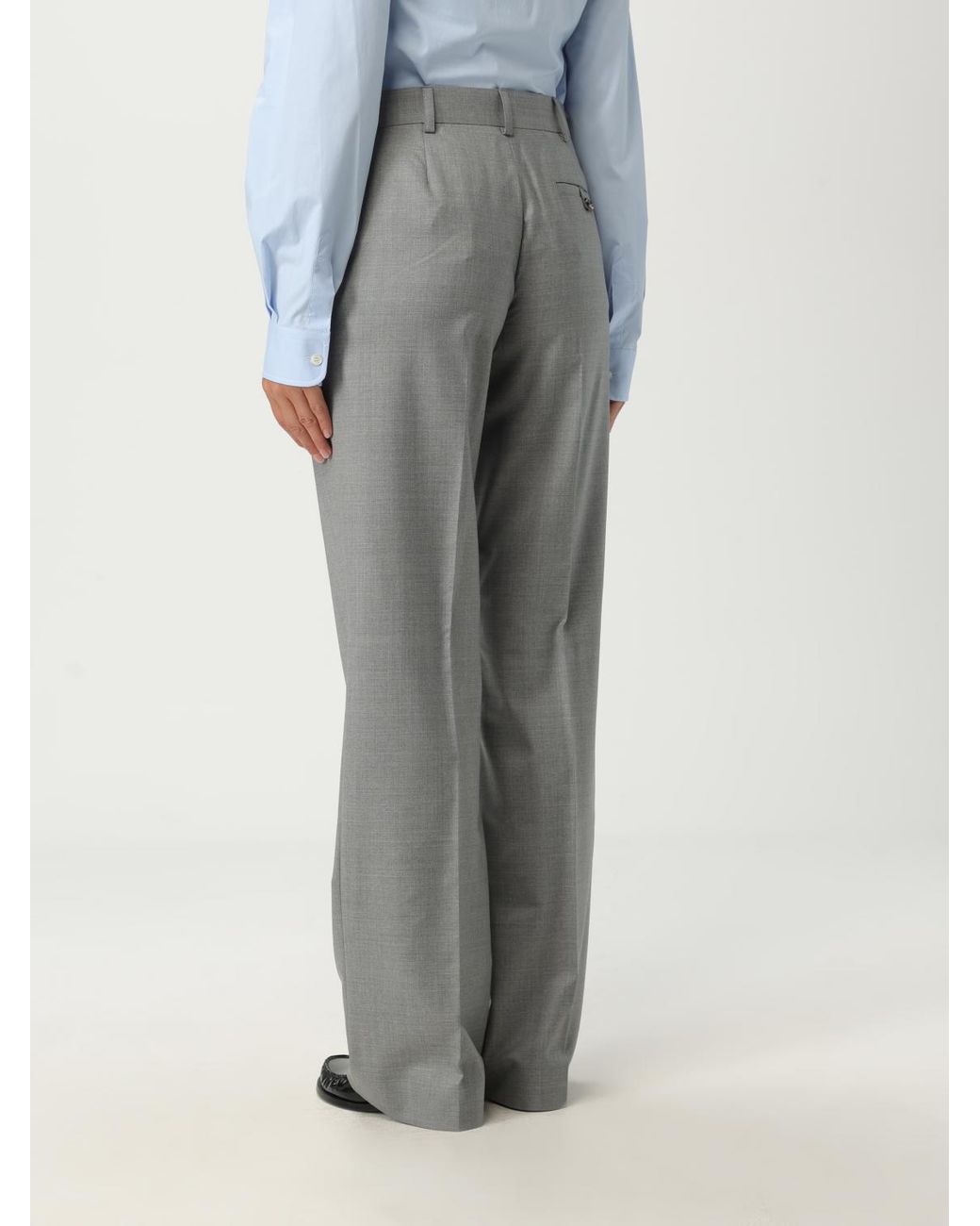 Moschino Couture Gray Trousers