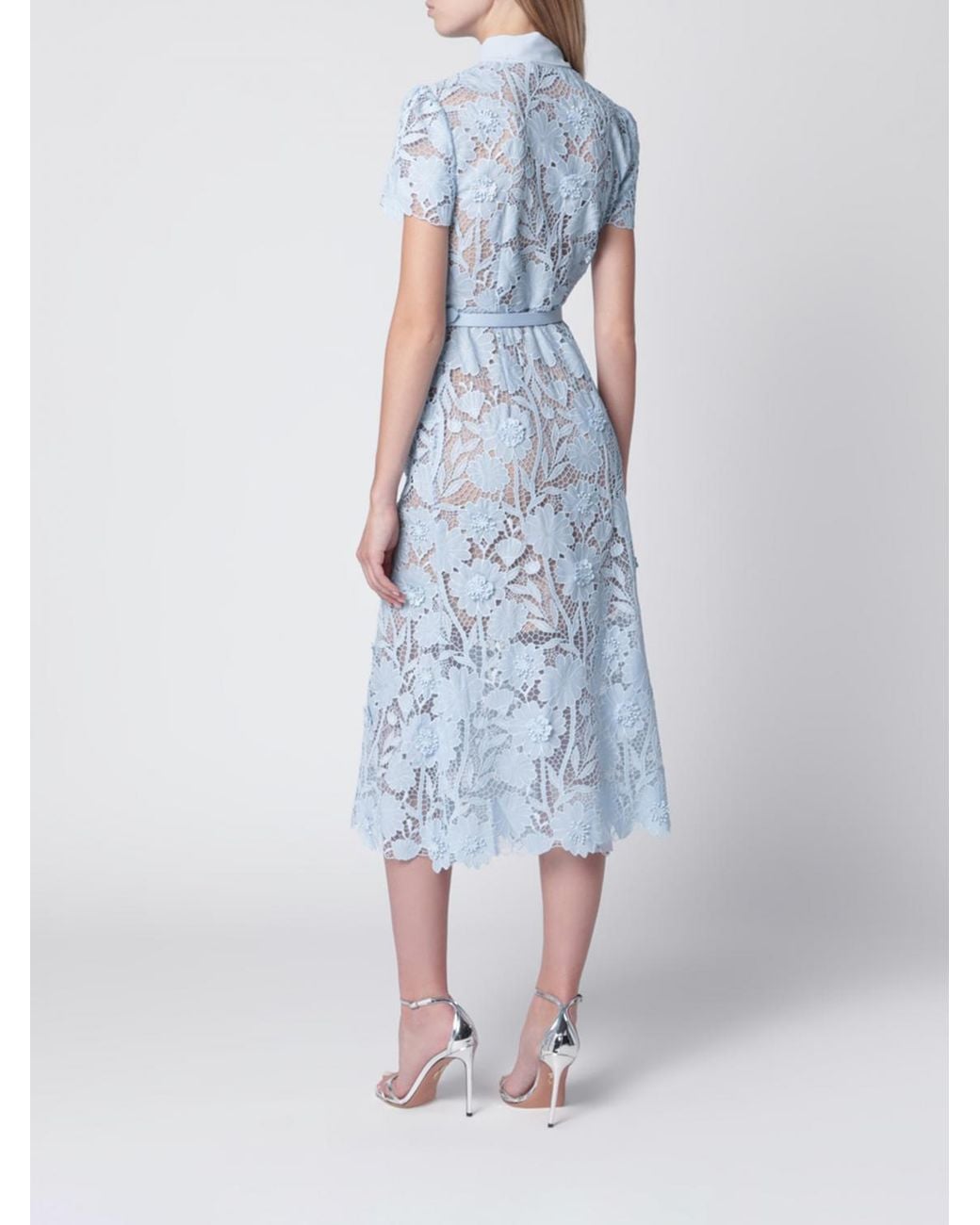 Self-Portrait Blue Dress