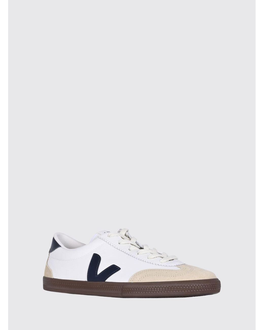 Veja White Volley Low Top Sneakers for men