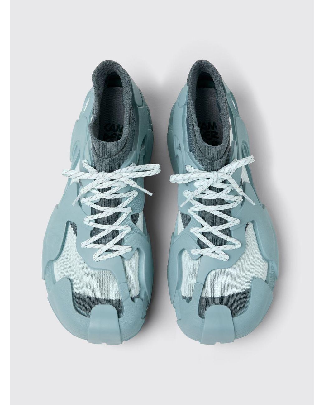 CAMPERLAB Blue Tossu 3D Recycled Pet Knit Sneakers