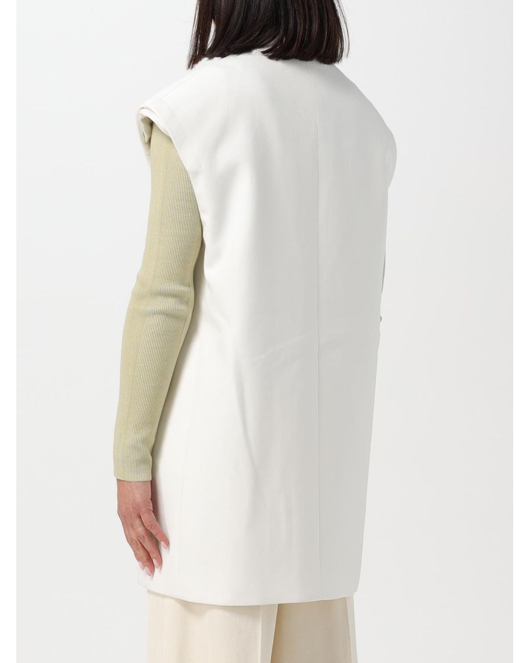 Chaleco Mujer Jil Sander de color White