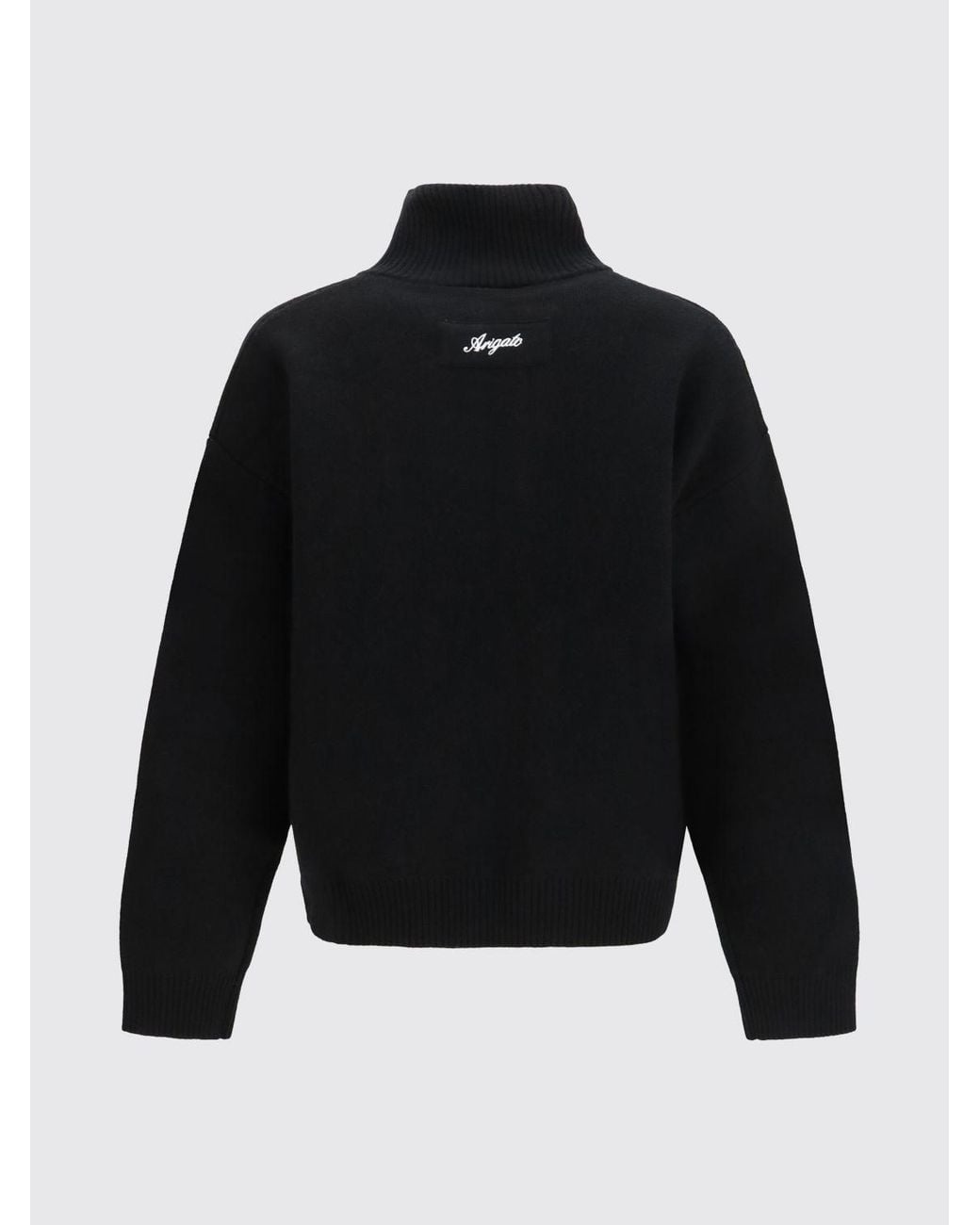 Axel Arigato Blue Merino Wool Zip-Up Roll-Neck Cardigan for men