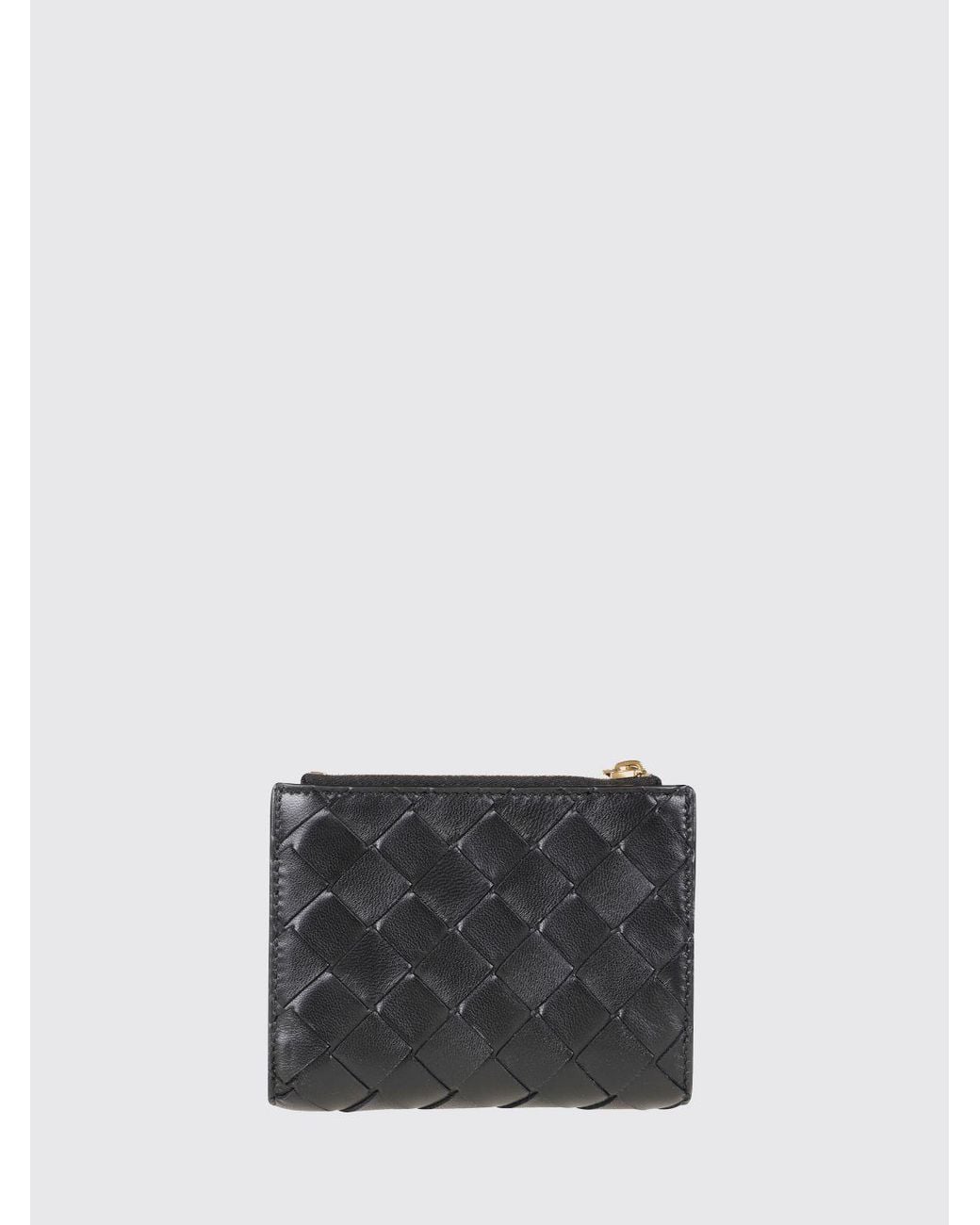 Bottega Veneta White Intrecciato Calfskin Bifold Wallet