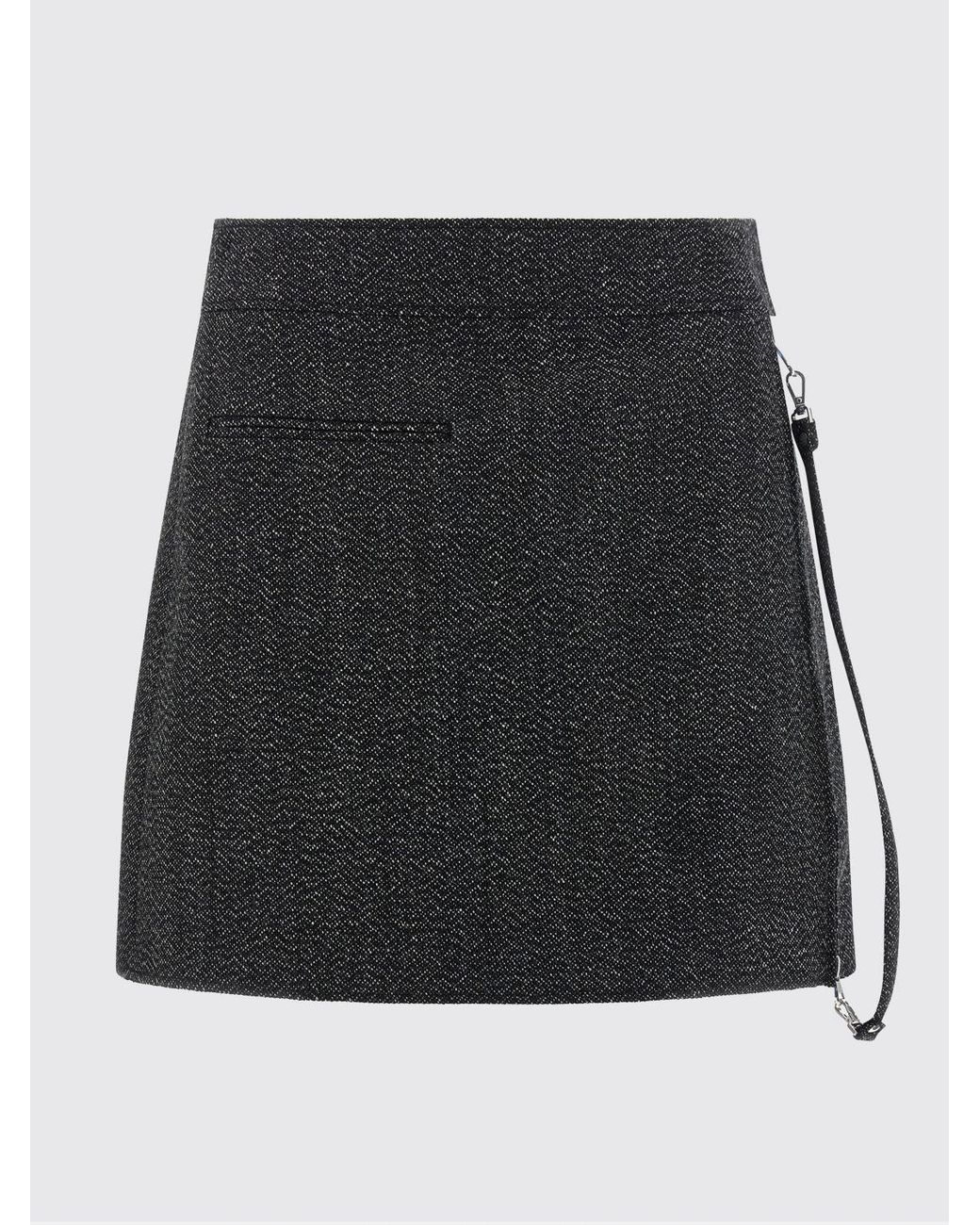 Courreges Black CourrÈ Ges Skirt