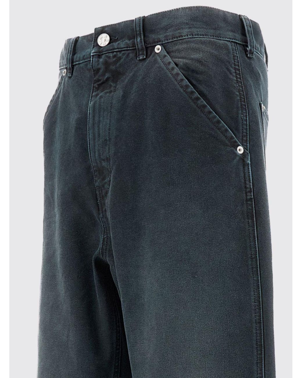 Marni Blue Wide-Leg Cotton Denim Jeans for men