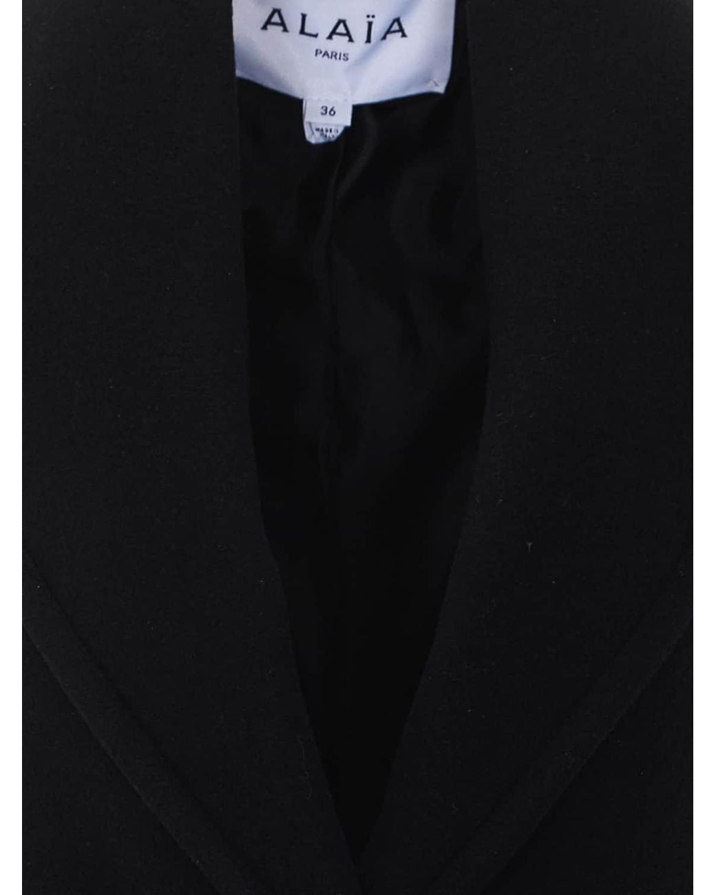 Alaïa Blue Coat