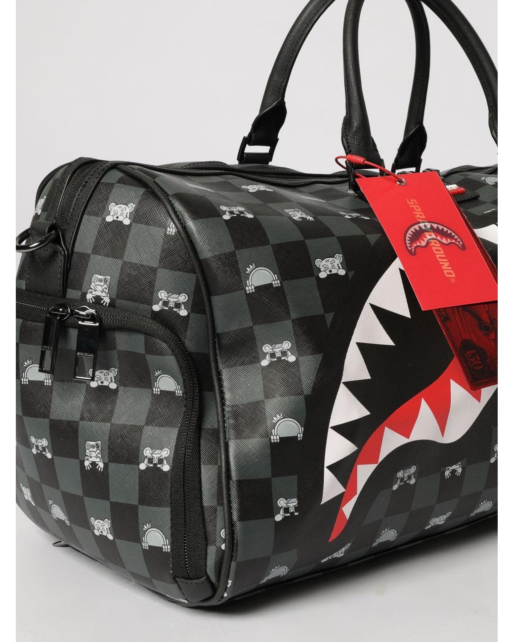 Borsone di Sprayground in Gray da Uomo