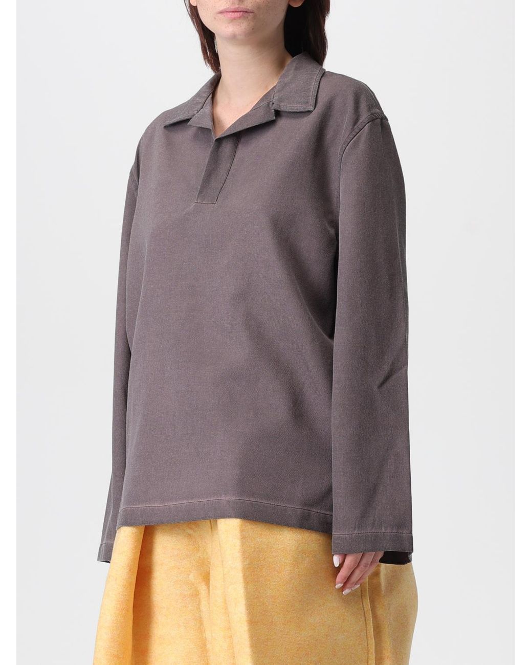 Sunnei Gray Polo Shirt