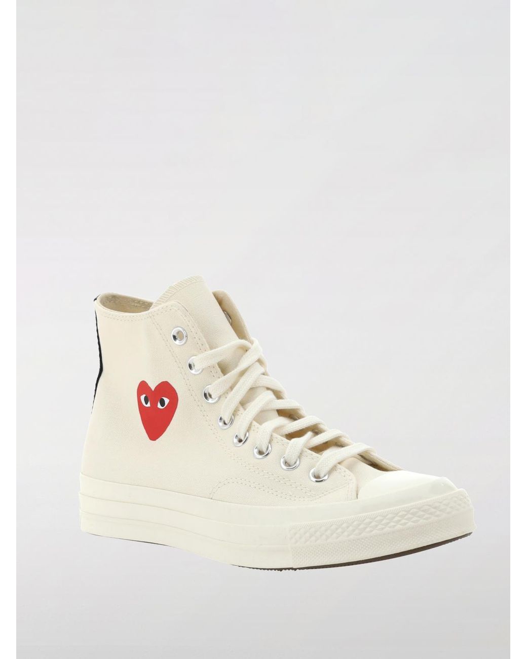 COMME DES GARÇONS PLAY White Trainers Comme Des Garçons Play for men