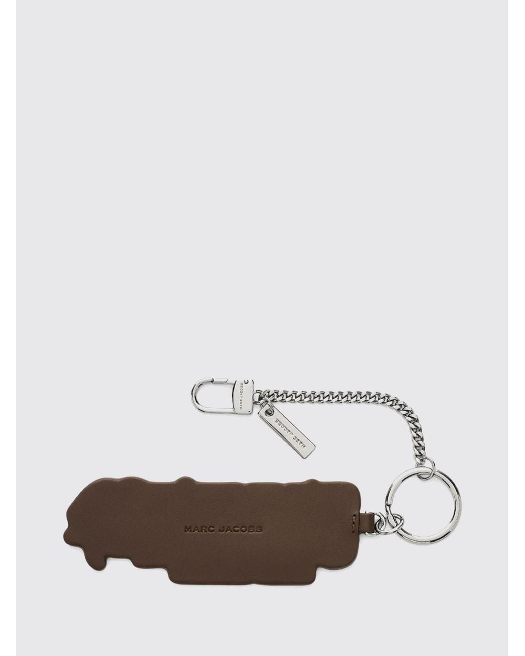 Marc Jacobs Green The Charm Bag Zodiac Keychain With Slogan Print And Carabiner
