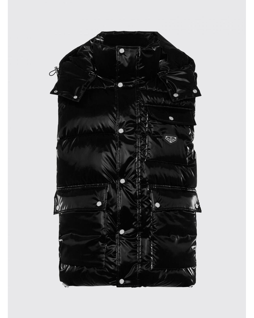Philipp Plein Black Padded Gilet for men