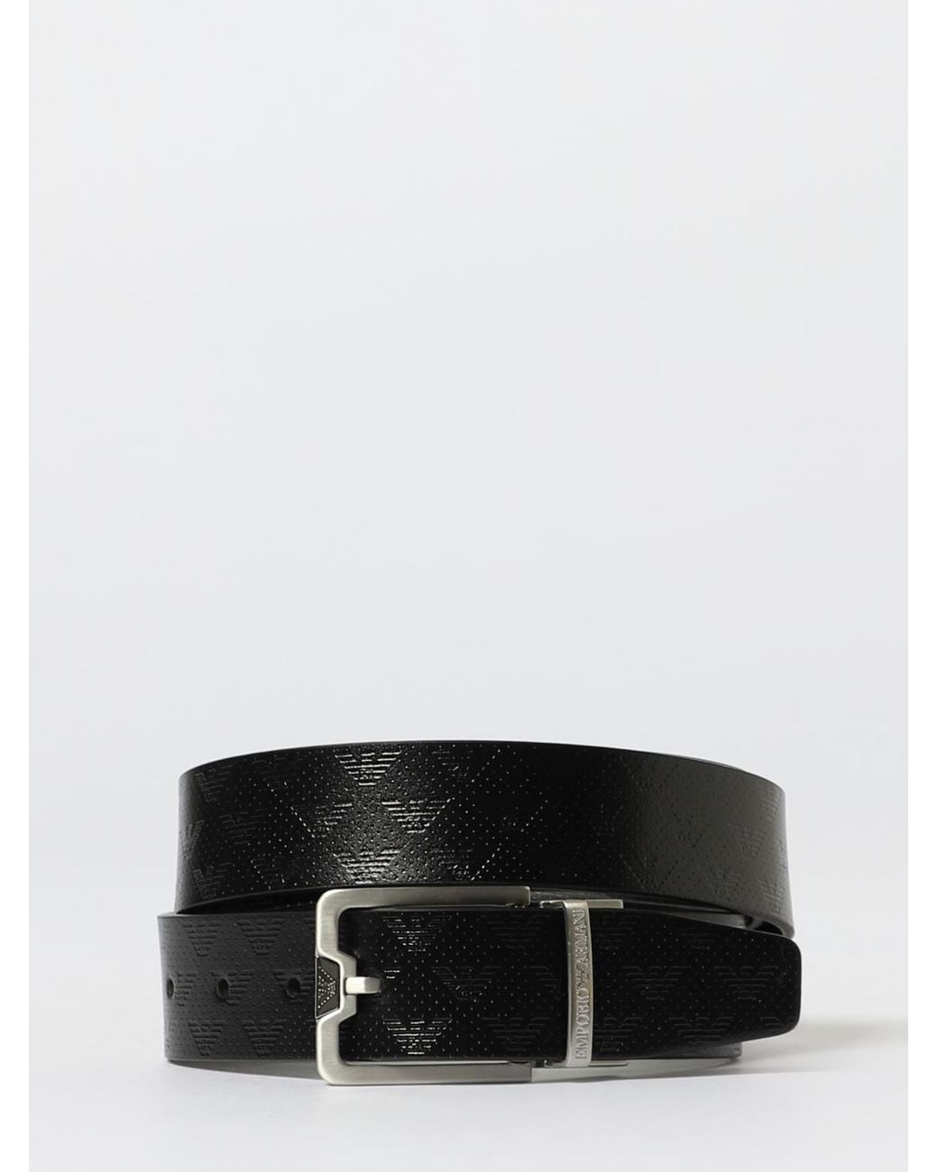 Emporio Armani Black Belt for men