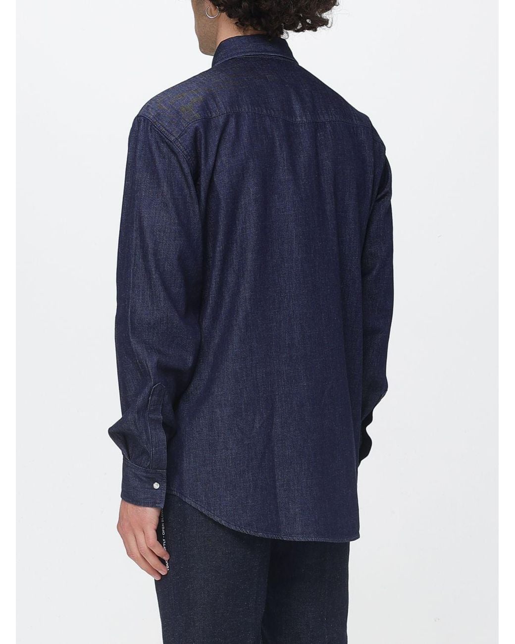 DSquared² Blue Denim Shirt for men