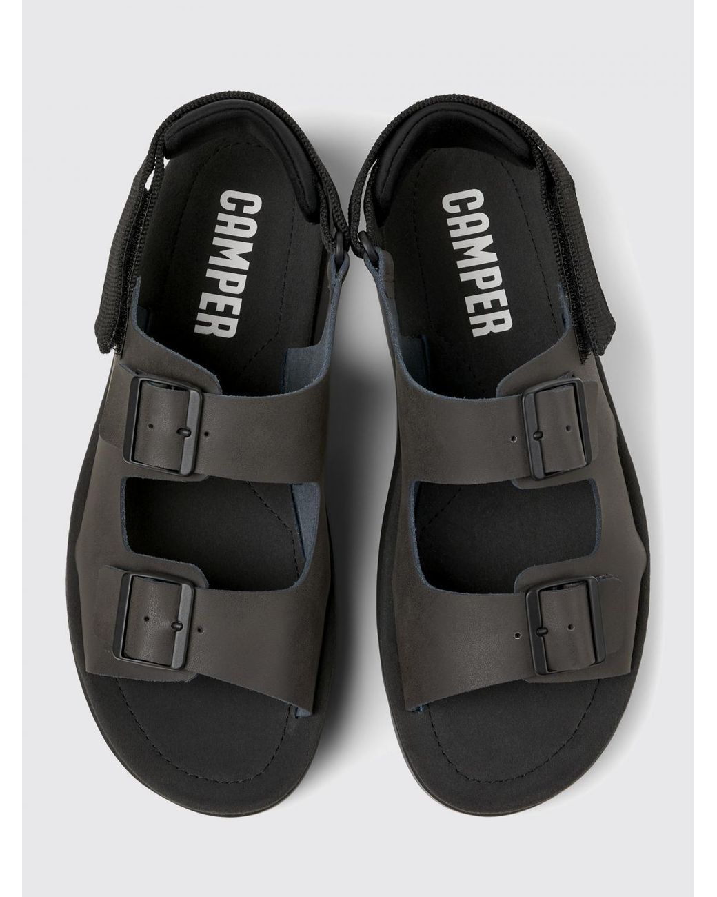 Camper Black Oruga Sandal for men