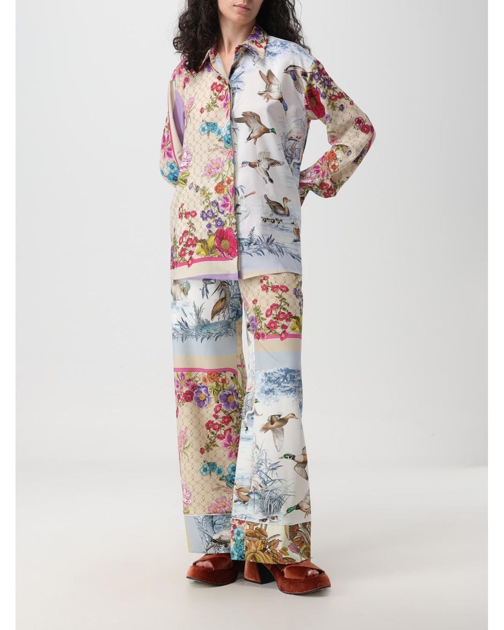 Camisa Mujer Vivetta de color Multicolor