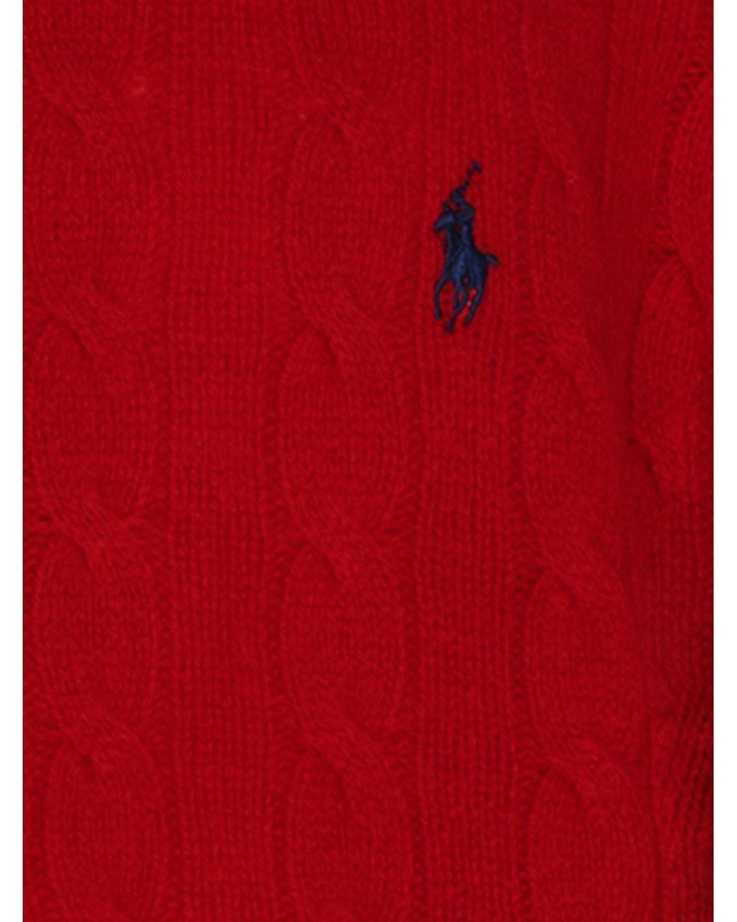 Polo Ralph Lauren Red Crewneck Jumper for men