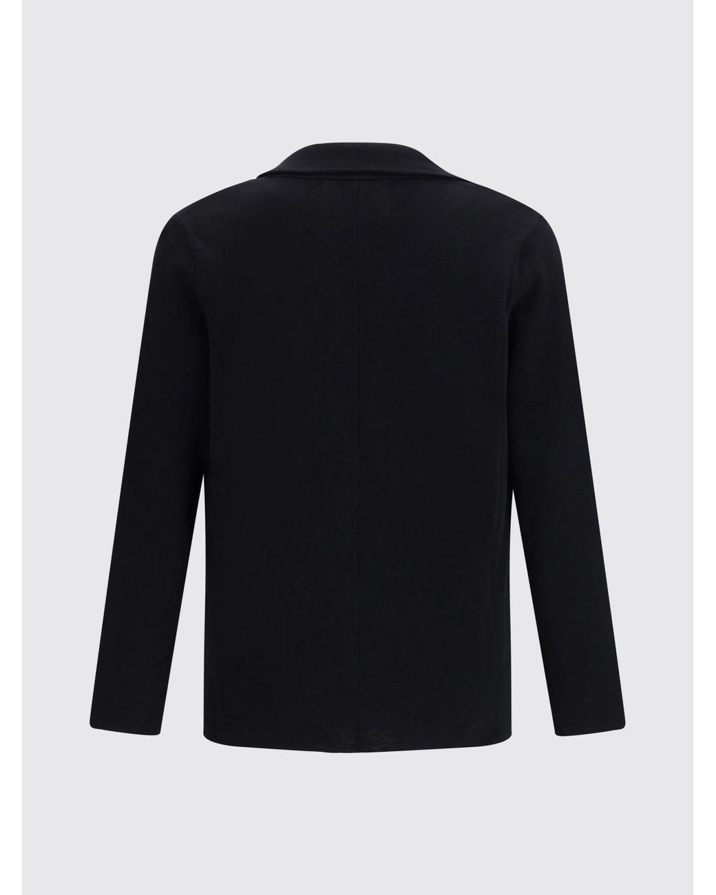 Roberto Collina Blue Single-Breasted Cotton Blazer for men
