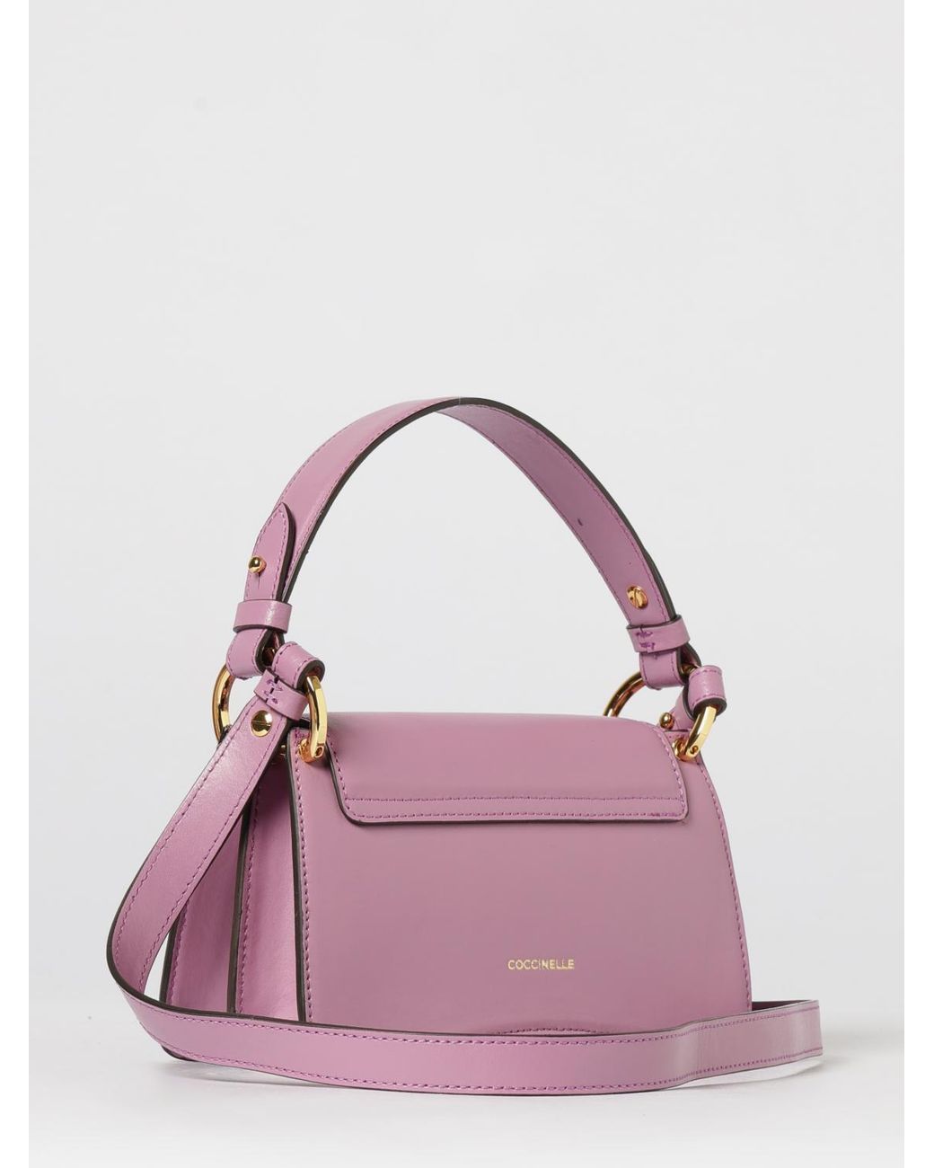 Coccinelle Pink C-Me Mini Leather Bag