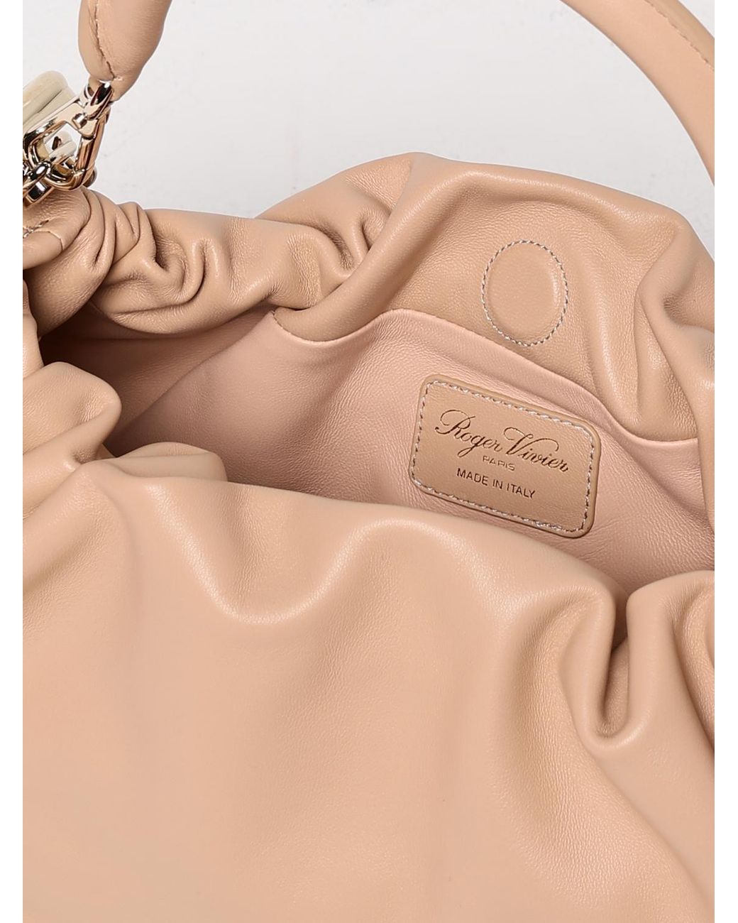 Roger Vivier Natural Shoulder Bag