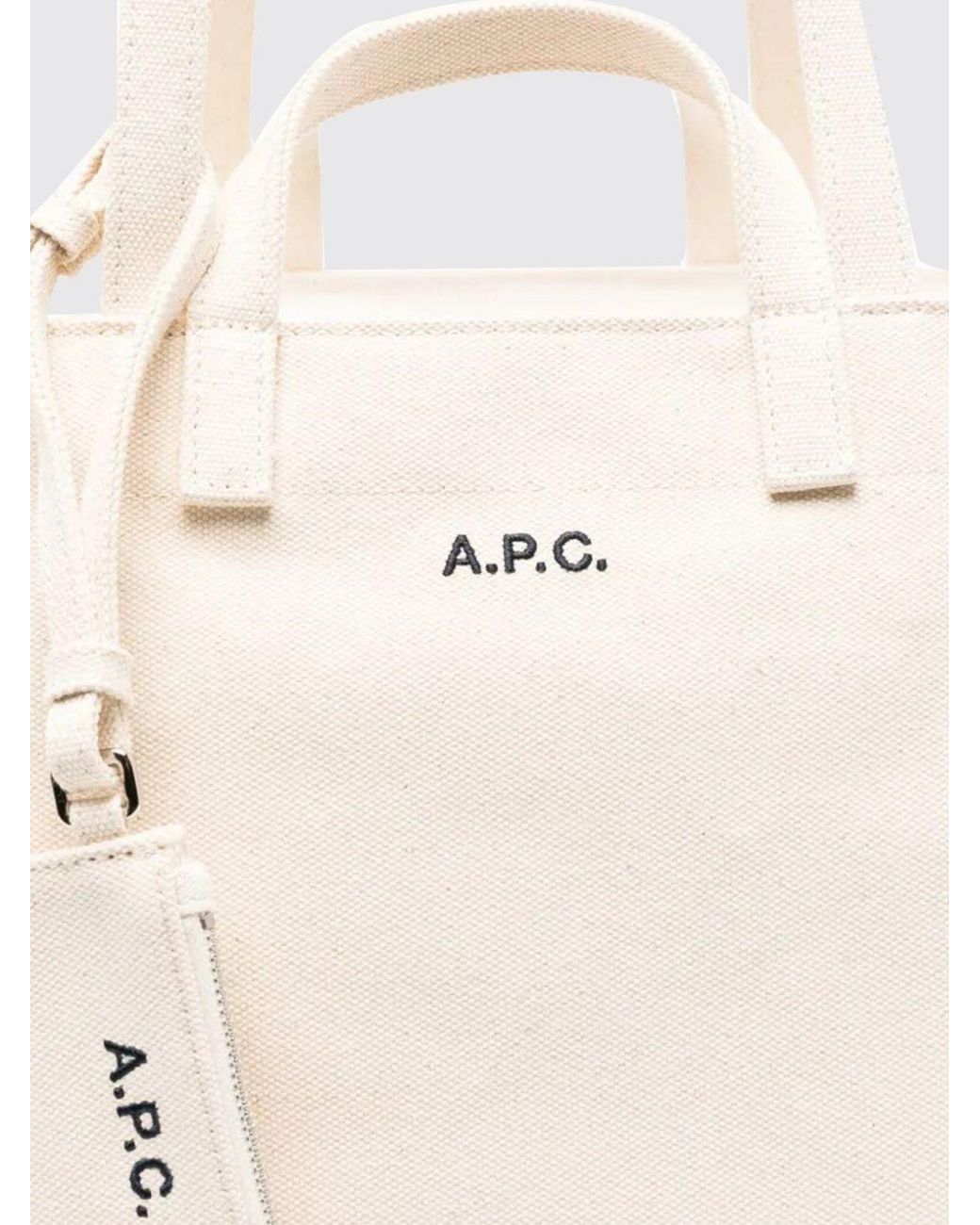 Borsa Le Drummer di A.P.C. in Natural