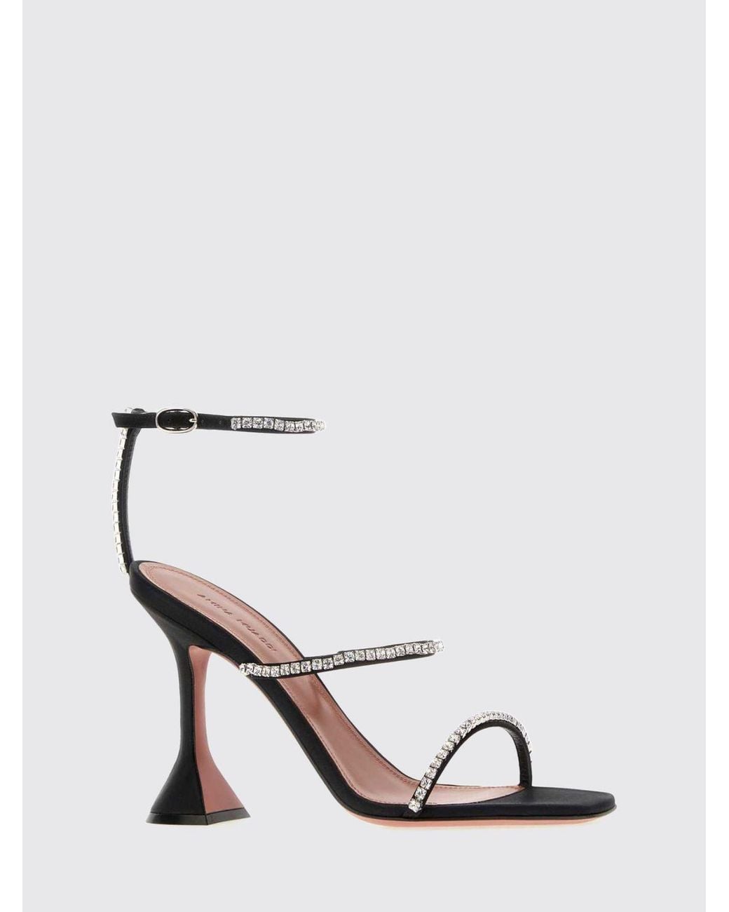 AMINA MUADDI White Heeled Sandal