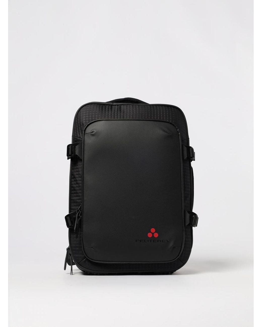 Peuterey Black Backpack for men