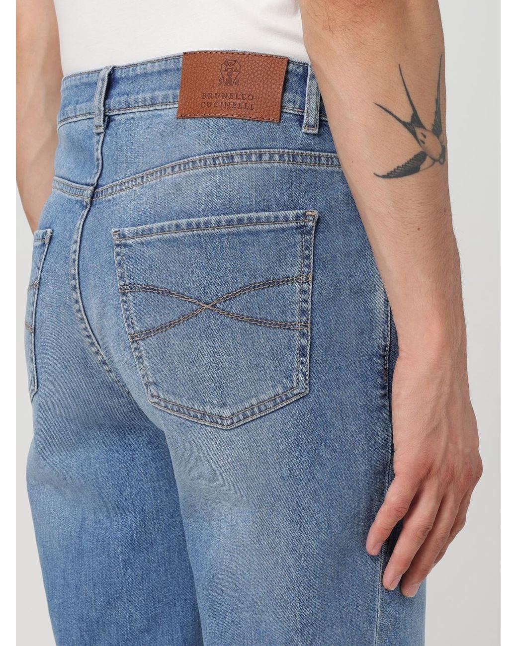 Brunello Cucinelli Blue Jeans for men