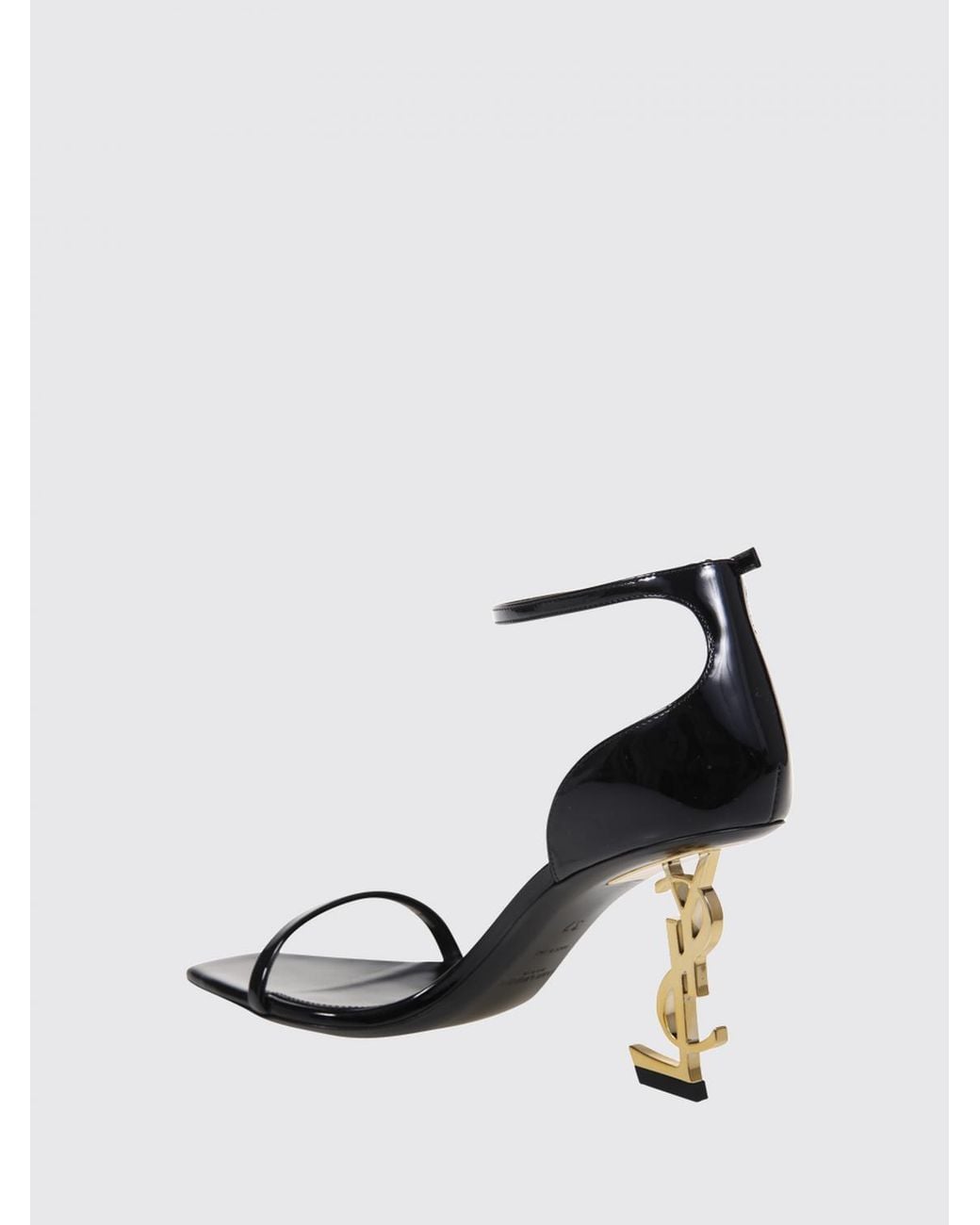 Saint Laurent White Opyum Sandals