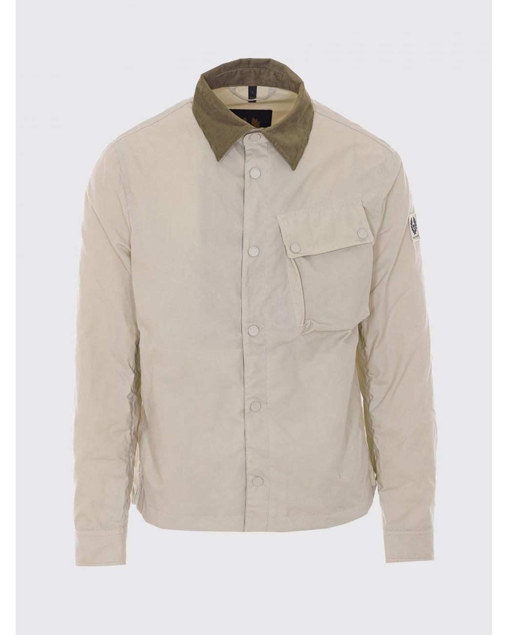 Belstaff Blue Ground Waxed Cotton Jacket for men