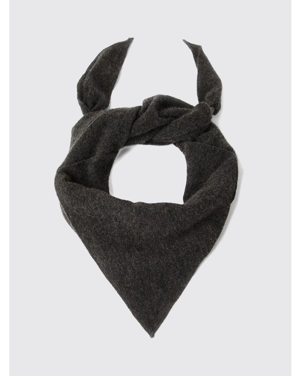 Sciarpa Triangolare di Brunello Cucinelli in Black