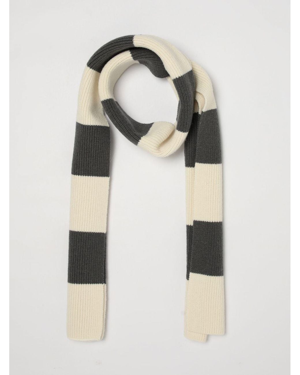 Sciarpa A Righe di Fred Perry in Black da Uomo
