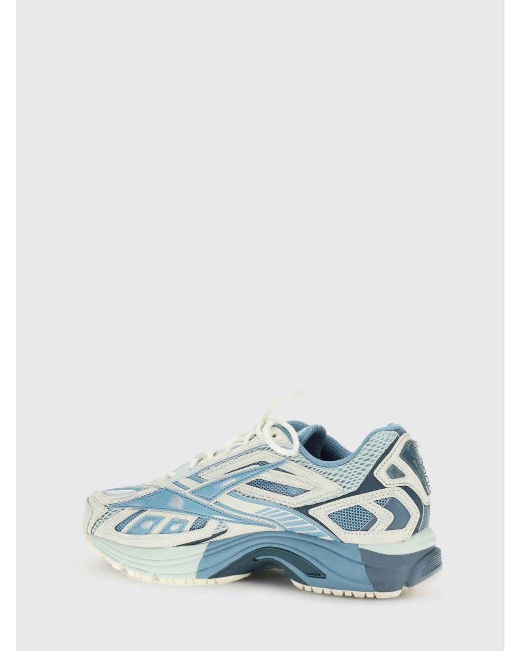 Reebok Blue Premier Road Ultra Ltd Used Mesh And Rubber Sneakers for men