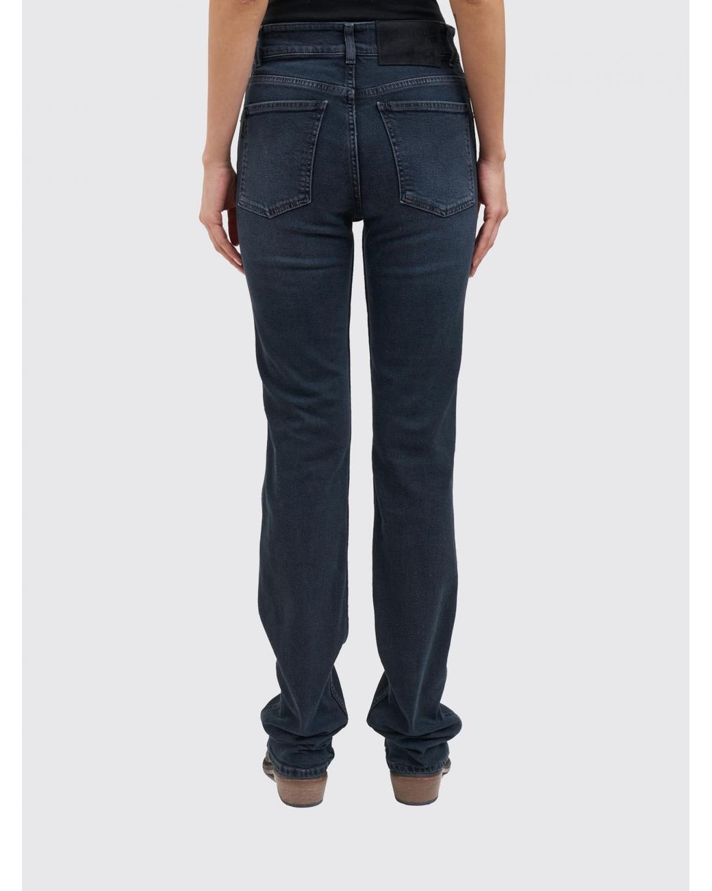 Haikure Blue Slim Fit Denim Jeans
