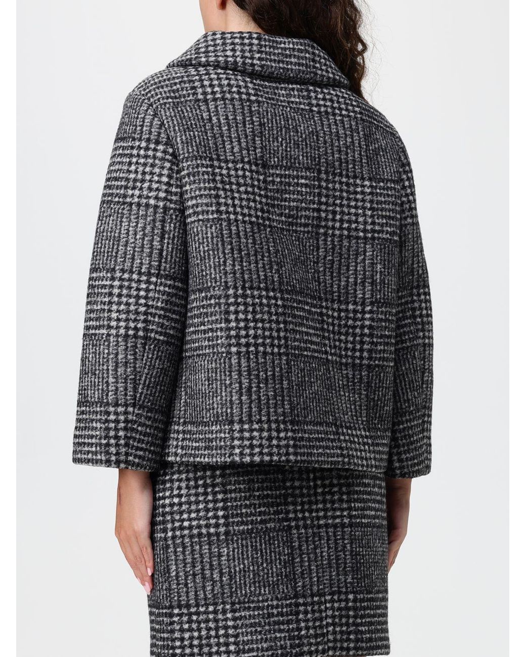N°21 Gray Single-Breasted Prince Of Wales Check Blazer