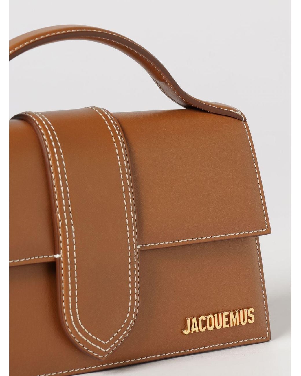Jacquemus Brown Le Grand Bambino Handbag