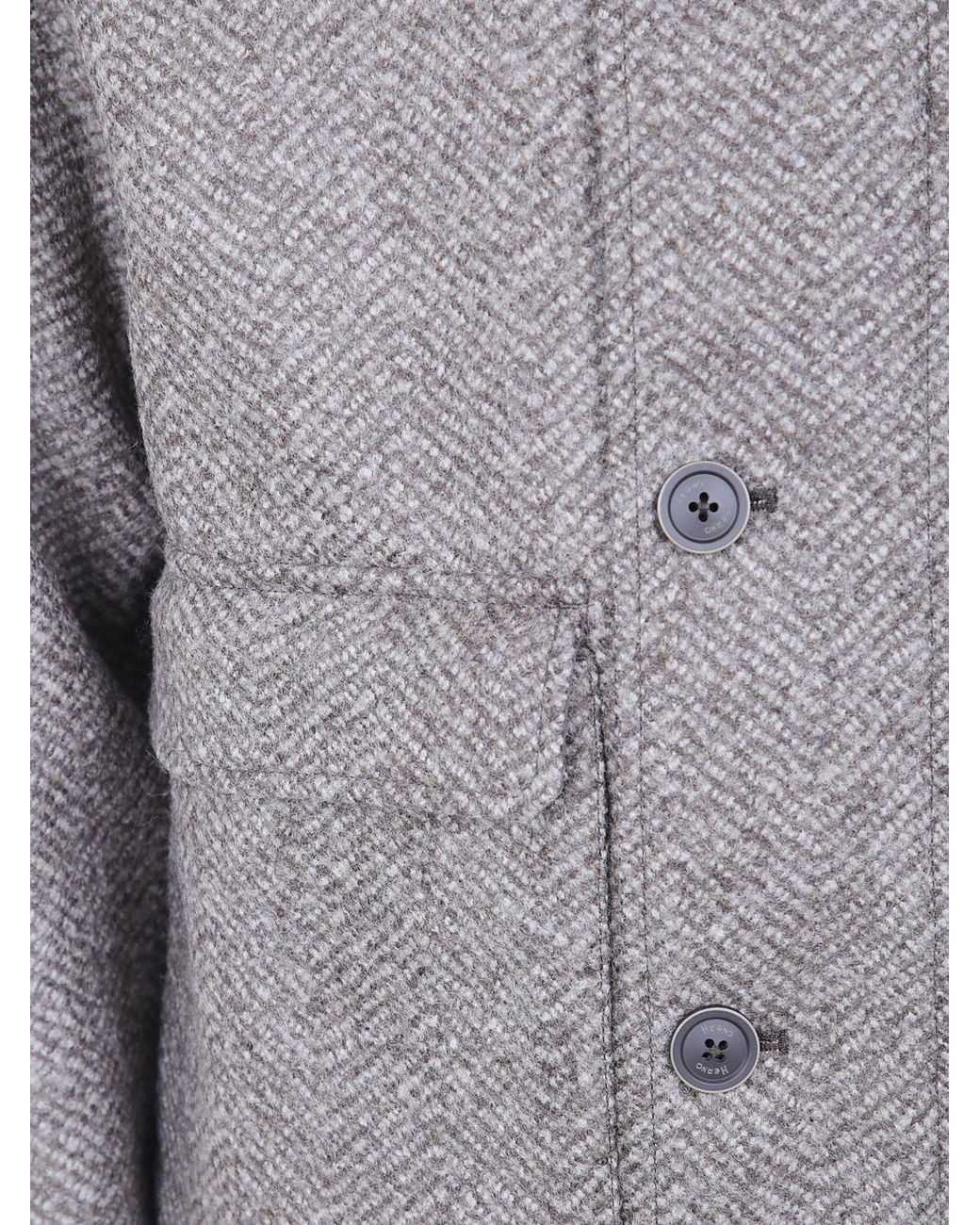 Herno Gray Jacket for men