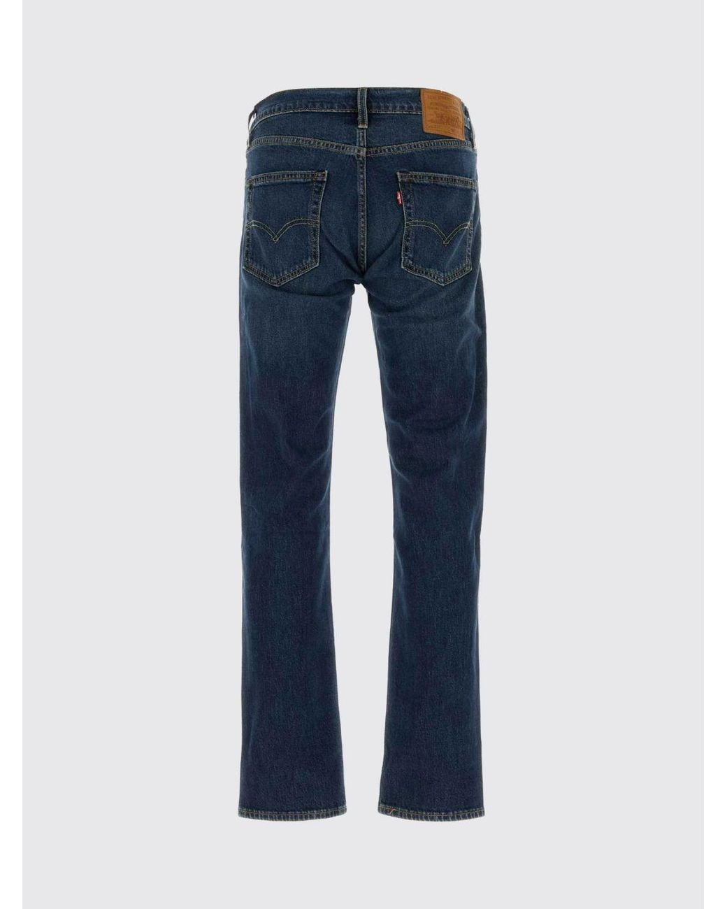 Levi's Blue 511 Slim Fit Mid-Rise Cotton Denim Jeans for men