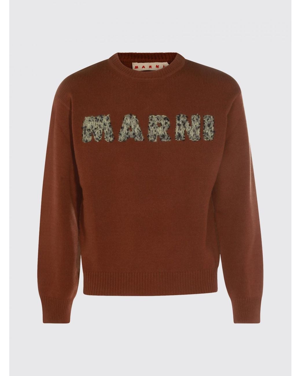 Marni Brown Jumper for men