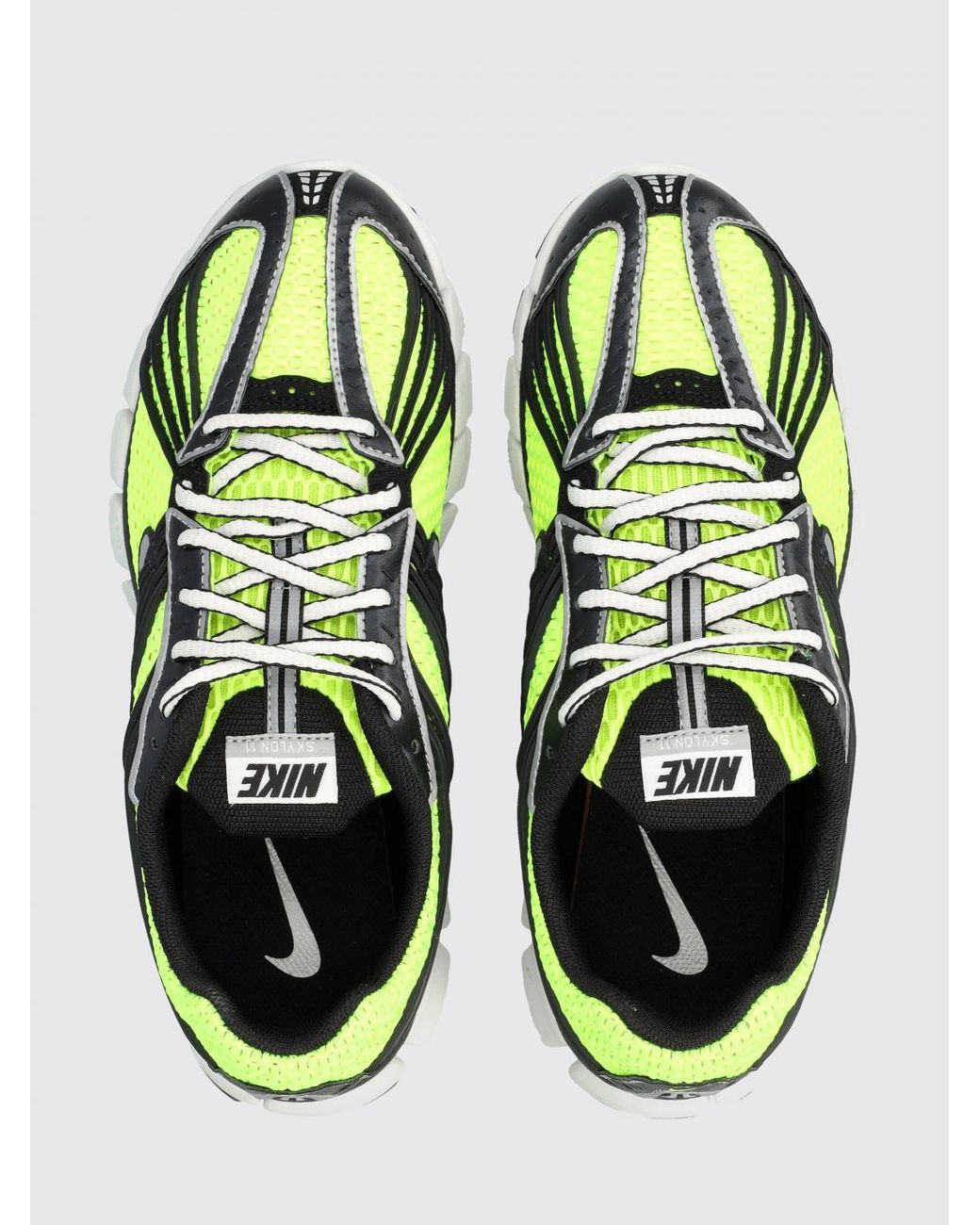 Nike Green Zoom Skylon 11 Low-Top Trainers With Swoosh Logo And Serrated Sole