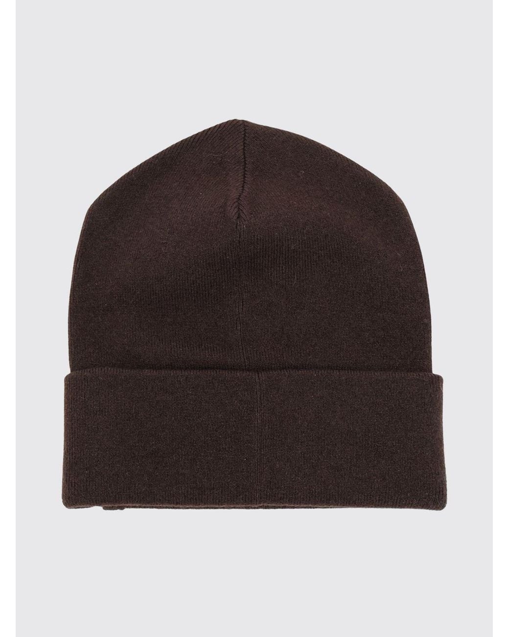 Brunello Cucinelli Brown Cuffed Pure Cashmere Beanie With Monili Embellishment