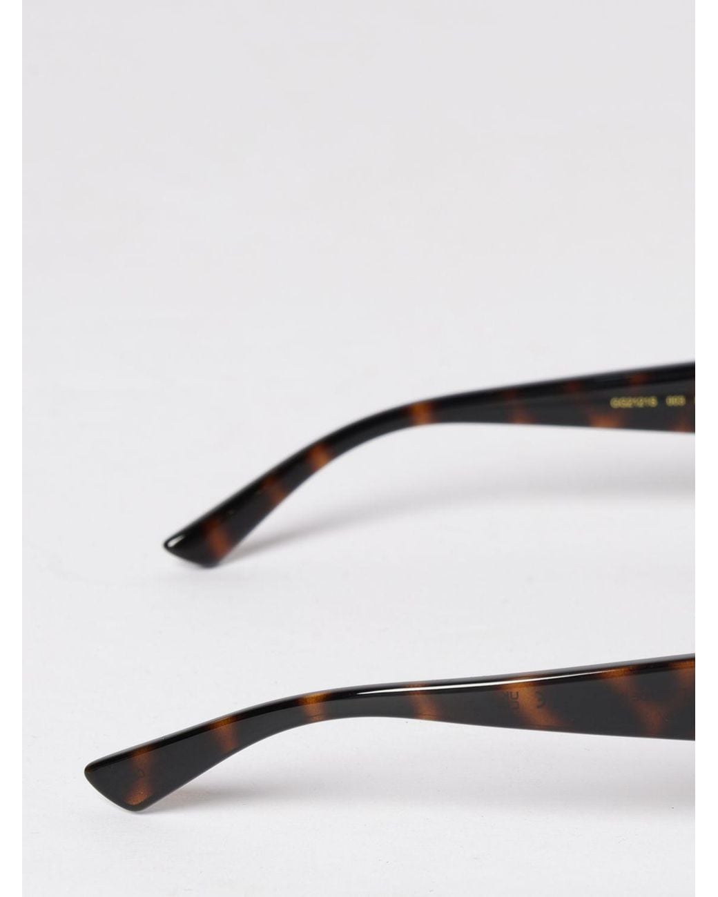 Gucci White Rounded Acetate Sunglasses With Gg Monogram