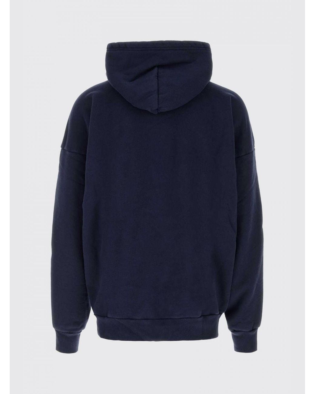 Willy Chavarria Blue Hoodie With Logo for men